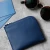 Import Cute mini good quality top grain genuine leather round small wallet from China