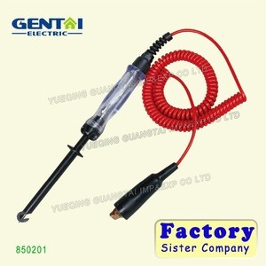 DC 12V Automotive Circuit Tester With Dual Color LED Indicator Lights and Hook Heavy Duty Logic Probe