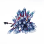 DC5V RGB WS2811 Led Pixel Module 12mm Digital Independently Addressable Full Color String Light Waterproof IP65