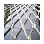 Decorative Window Fence Aluminum Wire Expanded Metal Mesh