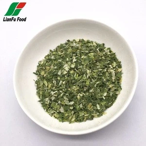 Dehydrated vegetables green and white leek for instant noodles