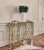 Import Deluxe European Stainless Steel Marble Top Hallway Console Table from China