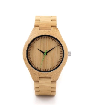 Design Your Own Bamboo Wood Watch Wood Original Watches With Band Custom Logo Gift Engraved Wooden  Men Watch
