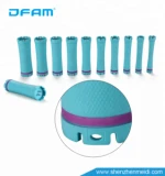 DFAM brand flexible perm rods/ hair roller/rulo plastico