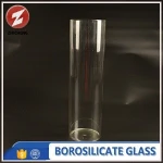 diameter 58mm borosilicate glass tube for solar collector