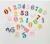 Import Die Cut Felt letter with iron on adhesive - Many colours available - 2 Inches (5cm) Tall. Choose your letters or numbers from China