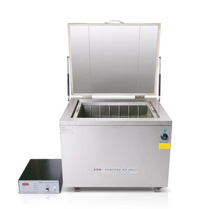 Diesel engine ultrasonic cleaner for cleaning large components