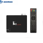 Digital Terrestrial Satellite TV Receiver Combo dvb t2 + S2 4K UHD dvb-t2 dvb-s2 tv Box 2G/16G dual band wifi for Russia Europe