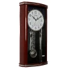DILING can add music table clock  wall clock dual-purpose rectangular classic style silent grandfather pendulum wall clock