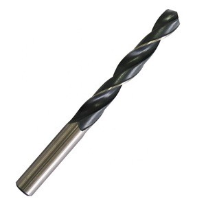 DIN338 standard  rolled hss4241 Bright&amp;Black straight shank twist drill bit for metal drilling