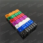 Dirt Pit Bike Accessories Aluminum 3D Car Wheel Tires Valve Caps Auto Motorcycle Scooter Airtight