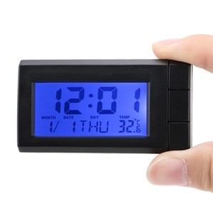 display modes Car auto Electronic Clock Interior Temperature Meter Voltmeter Car Auto Digital LED Auto Accessories