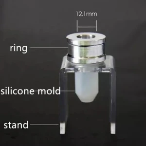 DIY Lipstick Refilling Silicone Mold 12.1mmm Handmade Molds Kit