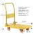 DLPO 150KG loading Foldable warehouse trolley platform push trolley folding cart