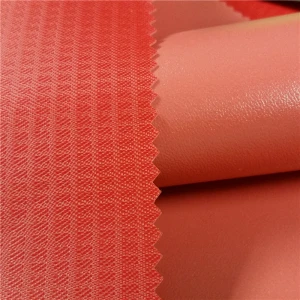Dobby Oxford PVC foam fabric