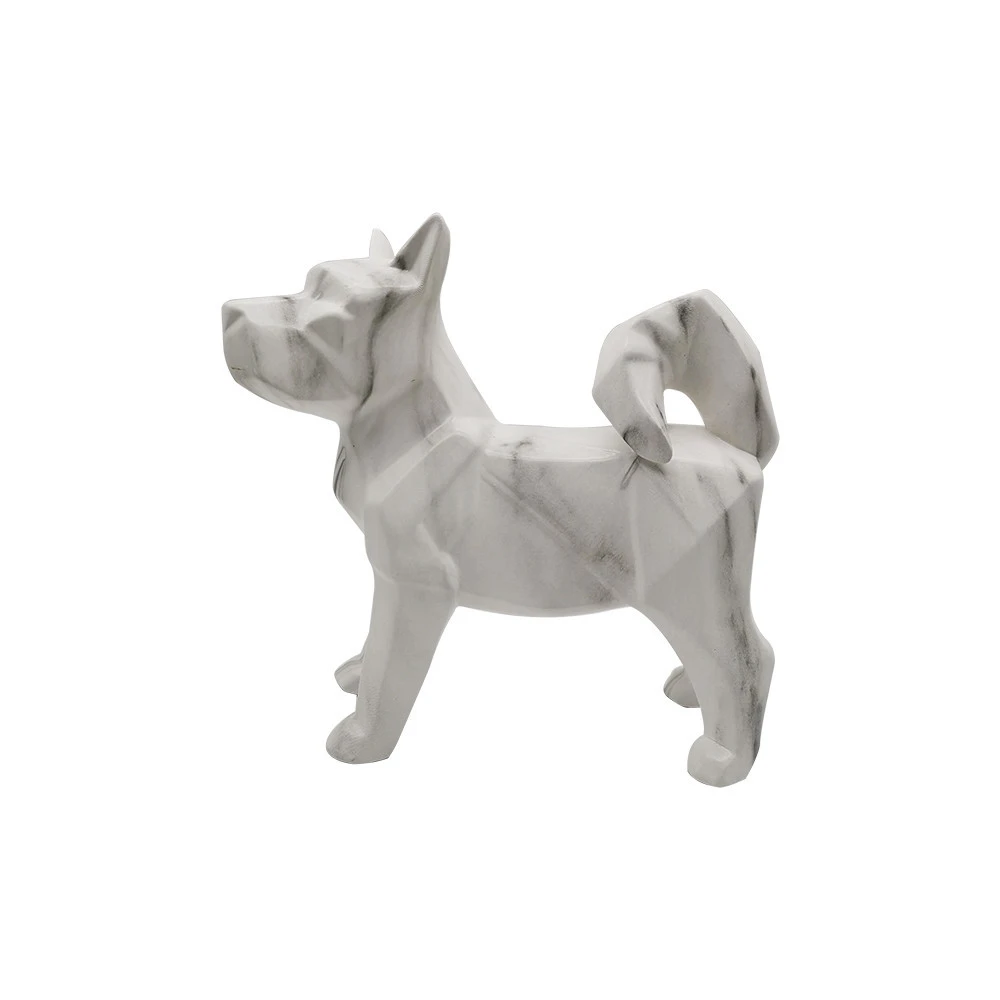 dog modern nordic luxury ceramic other ornaments sculpture marble home decor items crafts accessories for home supplier