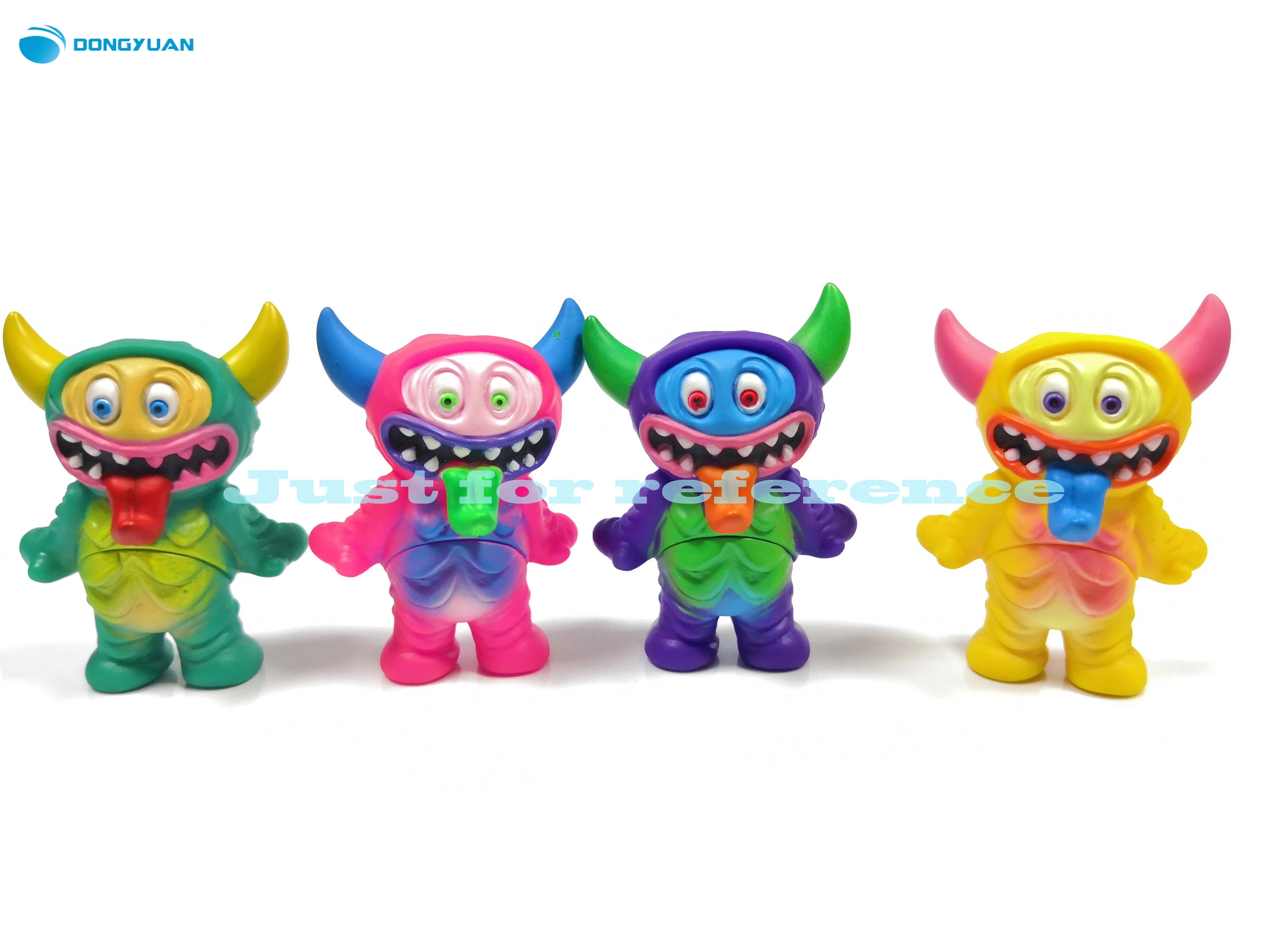 DONGYUAN Custom Mini Figure Designer Art Toy Sofubi/New Design Vinyl Figures Toys/ Soft PVC Toys