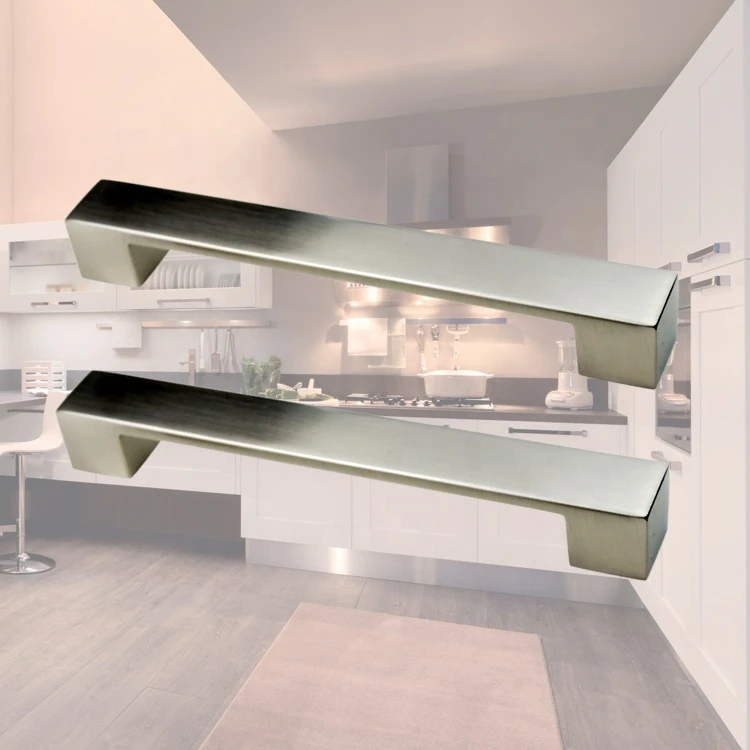 Door Hardware Kitchen Furniture Aluminum Pull  Cabinet Handle