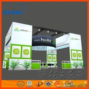 double deck exhibition booth two storey exhibit booth exhibition stall with construction and build service