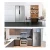 Import Double door 429L LED display no frost design Side-by-Side refrigerator from China