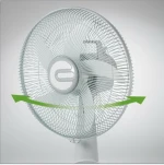 DP 14inch AC/DC Rechargeable table fan desk fan with LED light