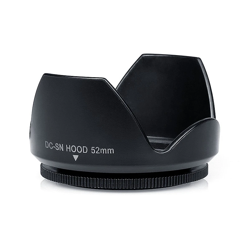 DSLR Camera Flower Shape 52mm Universal Lens Hood for All Digital Camera