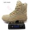 Durable combat bootsTactical shoes mens outdoor desert boots light breathable high-top mens boots