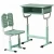 Import Durable Height adjustable School desk and chair, Used school furniture for sale from China