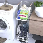 Durable Using Floor Type Foldable  Metal Rack Storage Shelf Rack