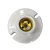 Import E27 Wholesale Round Ceramic Lampholder Porcelain Lamp Holder Base from China