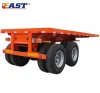EAST High Quality 2 3 Axles 40ft Flat bed Tractor Trailer Container Flatbed Semi Trailer In China