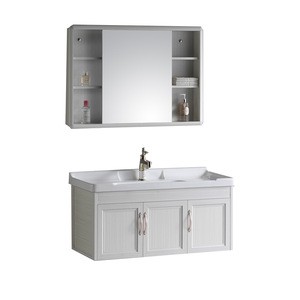 ECO-friendly Carbon fiber material  basin units  luxury mirror with sink wall-mounted home  bath cabinet bathroom vanity