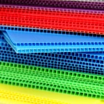 Eco-friendly corrugated plastic sheet for floor protection sheet