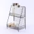 Import Eco-friendly desktop wrought wrought iron office storage rack makeup organizer cosmetic from China