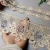 Import Eco-friendly Narrow lace fabric for lady dress flower eyelet embroidery white lace trim from China