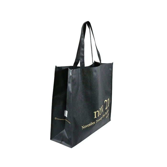 Eco-friendly wholesale reusable non woven shopping tote bags for cloth
