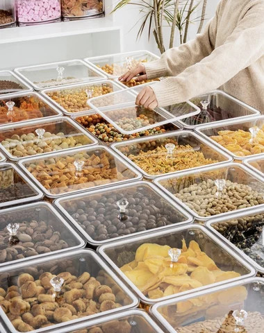 ECOBOX food grade airtight bulk food bin plastic food container