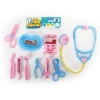 Educational toy plastic doctor set simulation toys for kids play set