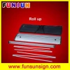 electronic roll up banner stand /screen stand