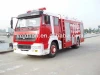Emergency rescue howo fire truck