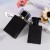 Import Empty Square Black 30ml 50ml Refillable Glass Perfume Spray Bottle with Cap from China