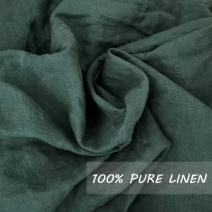 Enzymed stone washed 100% pure  linen bedding  for wholesale