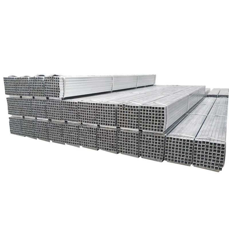ERW Hot galvanized Hollow Section square  Structure  steel pipe