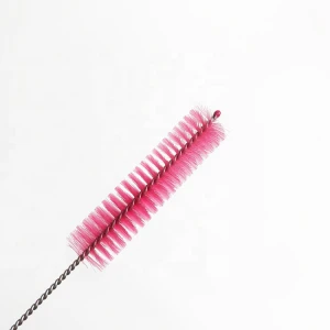 ESD 10MM Mini Pink Test Tube Straw Cleaning Nylon Brush