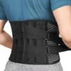 ETHAN Back Braces for Lower Back Pain Relief with 6 Stays, Breathable Back Support Belt  , Anti-skid lumbar support belt