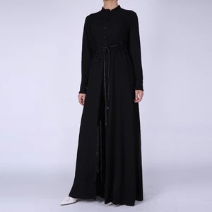 Muslim Women Kaftan Underdress Maxi Dress Dubai Abaya Kaftan