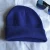 Import European And American Fashion Solid Wool Hat Girls Warm Pullover Hat Double Layer Thickened Knitted Hat from China