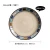 Import European and American style ceramic dish  Colorful Glazed Fruit Salad Plate Luxury ceramic pasta plate from China