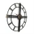 Import European retro metal iron Rome wall clock silent living room wall hanging simple clock wholesale sales from China