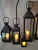 Import European Simple Style Home Decor Garden Black Geometric Candle Holder Lantern from China